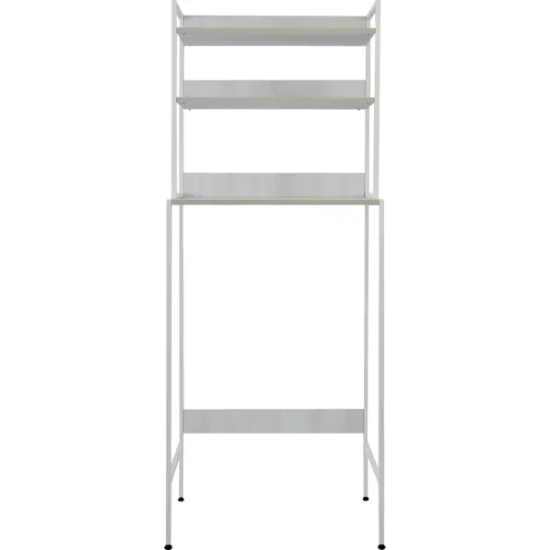 Стеллаж для хранения над стиральной машиной цвет белый