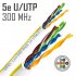 Интернет-кабель (витая пара) UTP CAT5e LAN 540 4х2х0,51 мм Cavel
