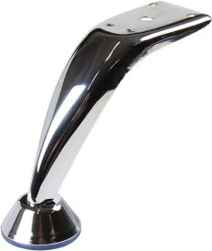 Ножка фигурная высота 120 мм серебро