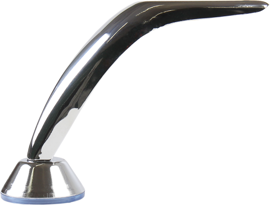 Ножка фигурная высота 120 мм серебро