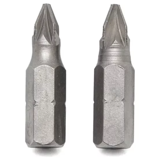 Бита крестовая магнитная Vira PZ1x25 мм, 2 шт.