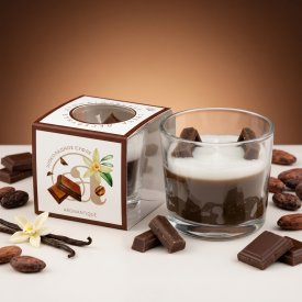Свеча ароматическая «Шоколадное суфле» 60 гр, цвет коричневый