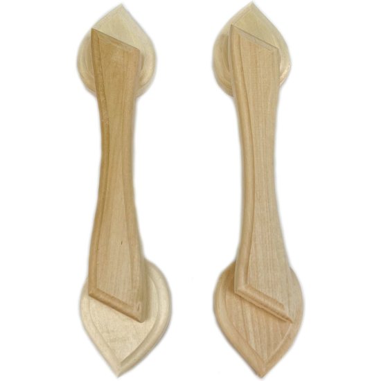 Дверная ручка Бацькина баня Leaf