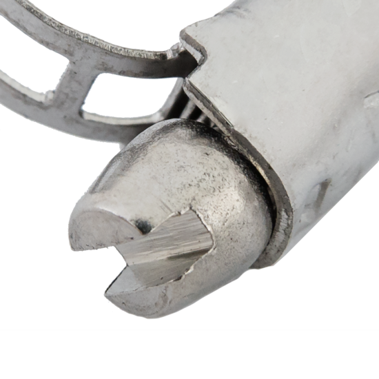 Хомут для шланга 8 мм, нержавейка, 4 шт.