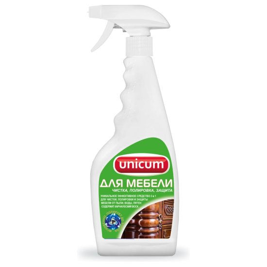 Средство для полировки и ухода за мебелью UNICUM 300308/6