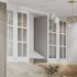 Фасад для кухонного ящика Ньюпорт 79.7x12.5 см Delinia ID МДФ цвет белый
