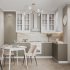 Фасад для кухонного ящика Ньюпорт 79.7x12.5 см Delinia ID МДФ цвет белый