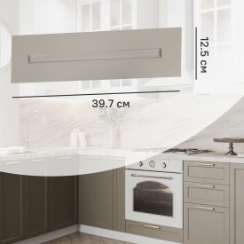 Фасад для кухонного ящика Ньюпорт 39.7x12.5 см Delinia ID МДФ цвет топо