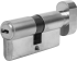 Цилиндр Standers TTBL1-3030NBNS, 30x30 мм, ключ/вертушка, цвет никель
