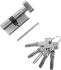Цилиндр Standers TTBL1-3030NBNS, 30x30 мм, ключ/вертушка, цвет никель