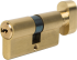 Цилиндр Standers TTBL1-3030NB, 30x30 мм, ключ/вертушка, цвет латунь
