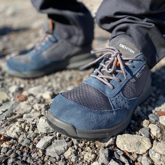 Полуботинки Dexter размер 41 цвет синий/серый