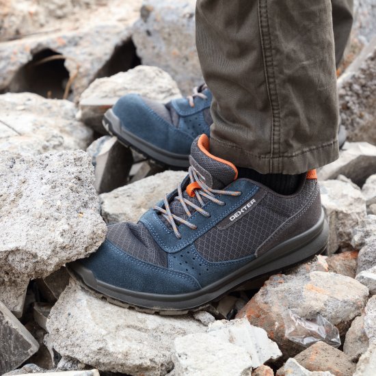 Полуботинки Dexter размер 43 цвет синий/серый