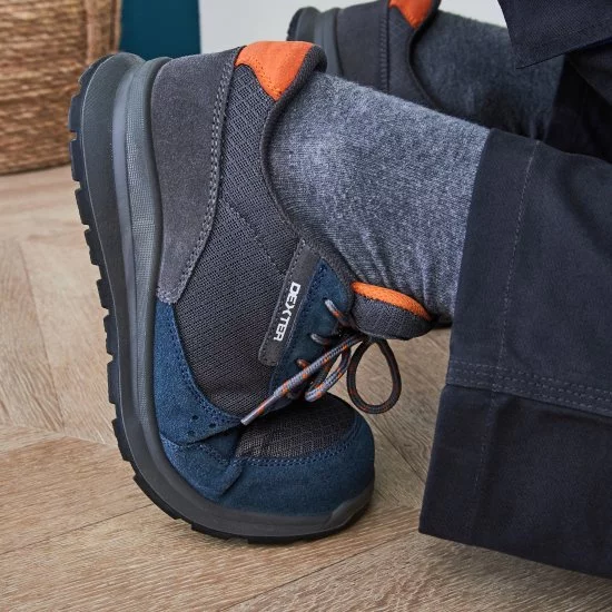 Полуботинки Dexter размер 43 цвет синий/серый