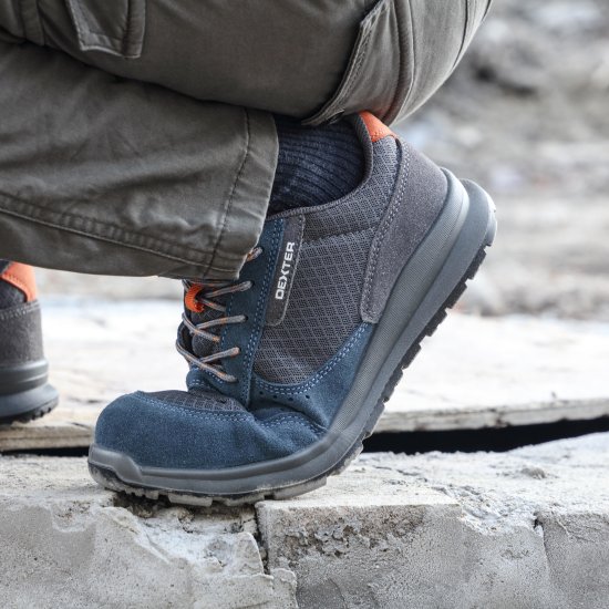 Полуботинки Dexter размер 43 цвет синий/серый