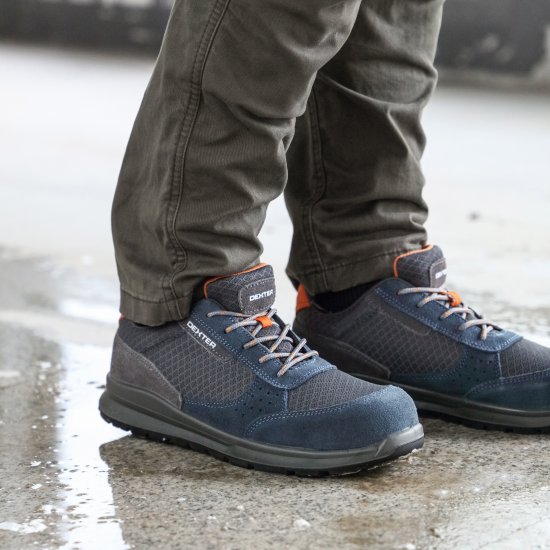 Полуботинки Dexter размер 43 цвет синий/серый