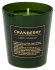Свеча ароматическая Cranberry цвет зелёный