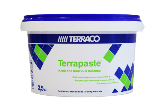 Клей для плитки готовый Terraco Terrapaste 3.5 кг