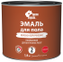 Эмаль для пола Простокраска полуматовая цвет красно-коричневый 1.9 кг