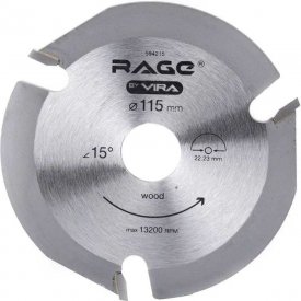 Пильный диск по дереву для ушм RAGE 594215