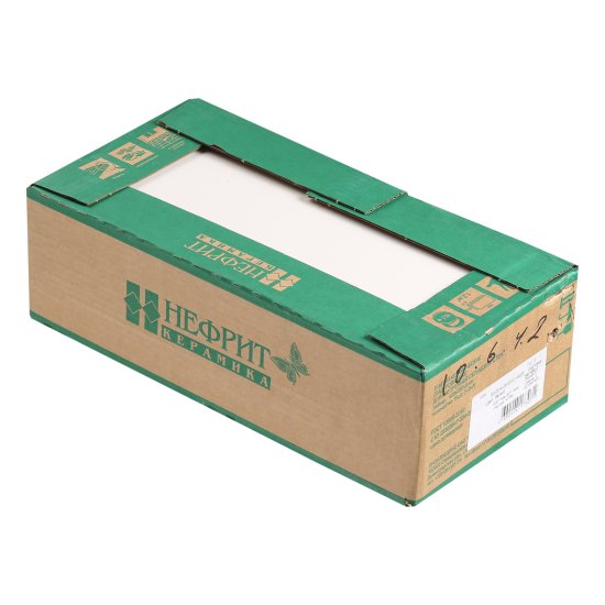 Плитка облицовочная Нефрит Kids белая 400x200x8 мм (15 шт.=1,2 кв.м)