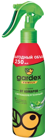 Спрей от комаров Gardex Family 250 мл