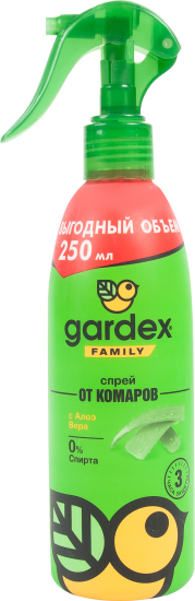 Спрей от комаров Gardex Family 250 мл