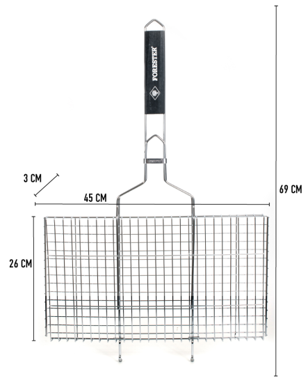 Решетка-гриль Forester 26x45 см
