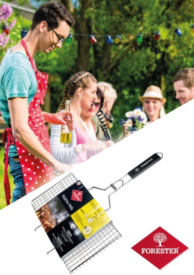 Решетка-гриль Forester 26x45 см