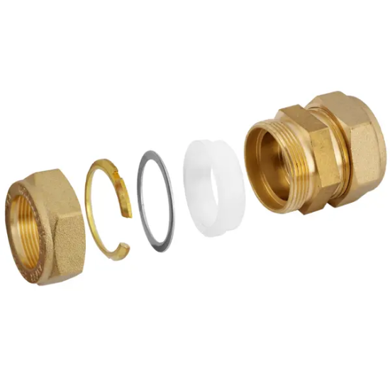 Муфта Stahlmann 20x20 мм латунь SSWL20/200BEF