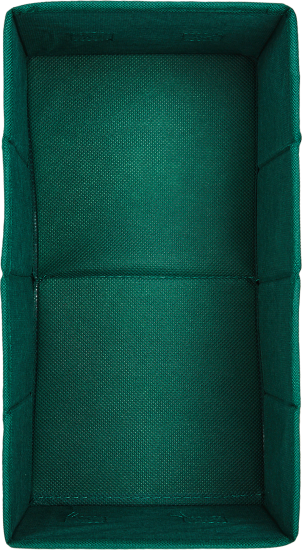 Короб Spaceo KUB 31x15x15 см 6.9 л полипропилен цвет зеленый