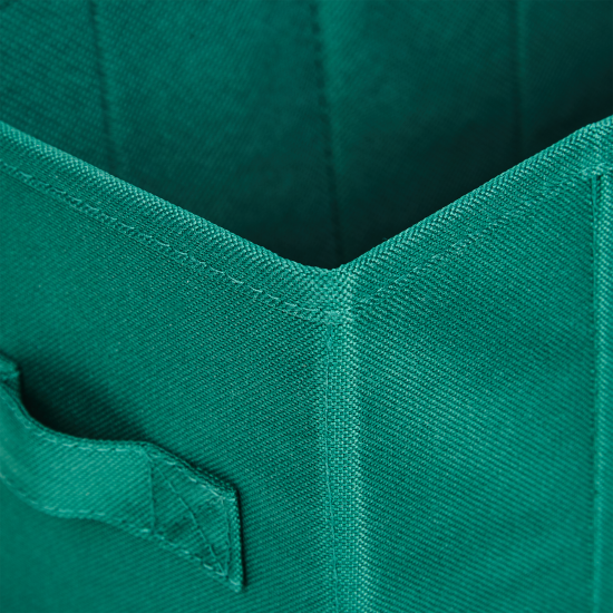 Короб Spaceo KUB 31x15x15 см 6.9 л полипропилен цвет зеленый