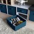 Короб Spaceo KUB 31x31x15 см 14.4 л полипропилен цвет синий