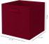 Короб Spaceo KUB 31x31x31 см 29.7 л полипропилен цвет тёмно-красный