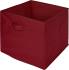 Короб Spaceo KUB 31x31x31 см 29.7 л полипропилен цвет тёмно-красный