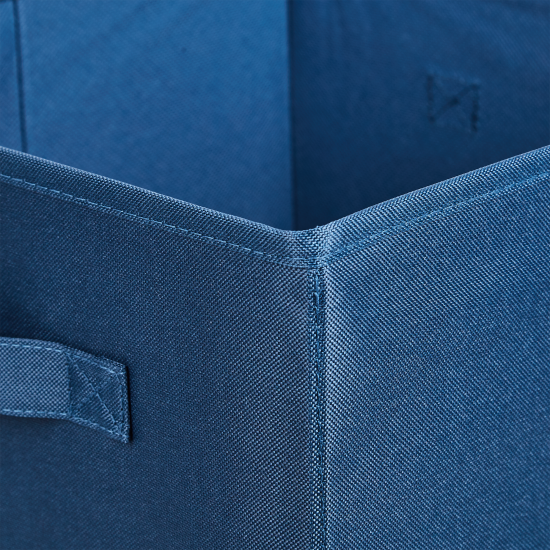 Короб Spaceo KUB 31x31x31 см 29.7 л полипропилен цвет синий