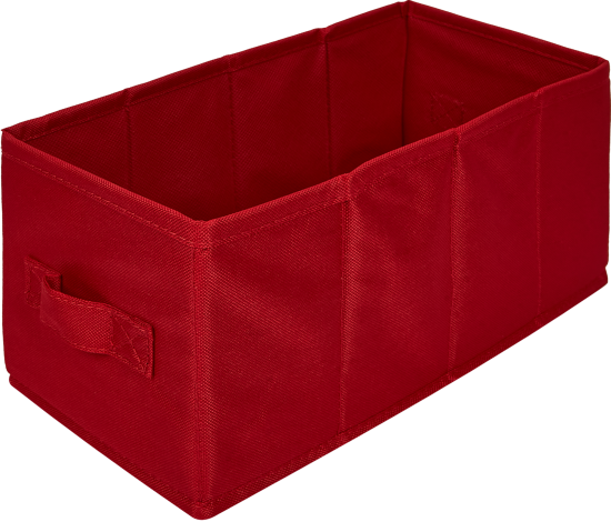 Короб Spaceo KUB 31x15x15 см 6.9 л полипропилен цвет красный