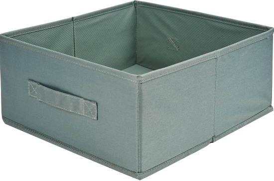 Короб Spaceo KUB 31x31x15 см 14.4 л полипропилен цвет тёмно-зеленый