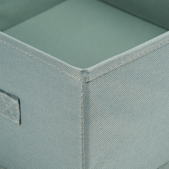 Короб Spaceo KUB 31x31x15 см 14.4 л полипропилен цвет тёмно-зеленый