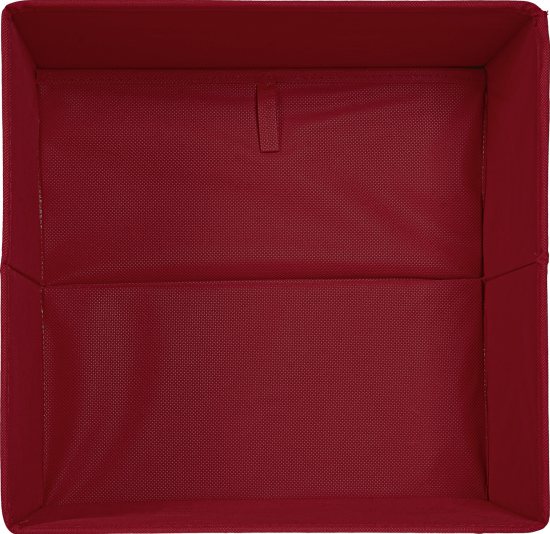 Короб Spaceo KUB 31x31x15 см 14.4 л полипропилен цвет тёмно-красный