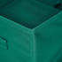 Короб Spaceo KUB 31x31x15 см 14.4 л полиэстер цвет зеленый