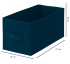 Короб Spaceo KUB 15x15x31 см 6.9 л полипропилен цвет синий