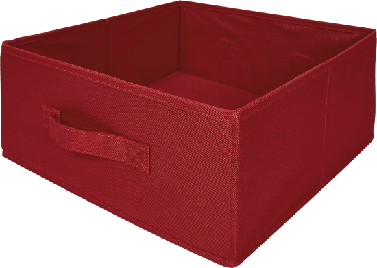 Короб Spaceo KUB 31x31x15 см 14.4 л полипропилен цвет красный