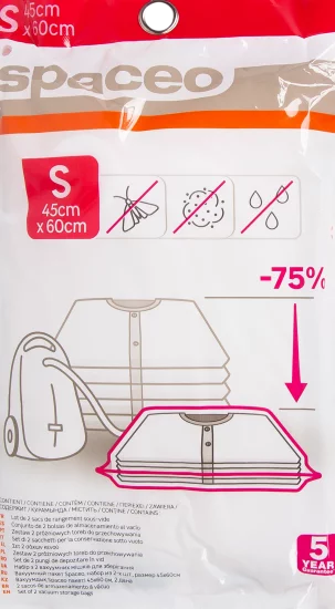 Вакуумный пакет Spaceo 45x60 см 2 шт