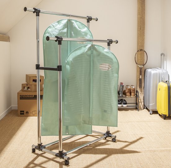 Чехол для одежды Spaceo 60x90 см полипропилен цвет лагуна