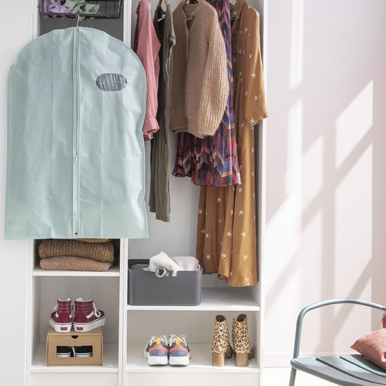 Чехол для одежды Spaceo 60x90 см полипропилен цвет лагуна