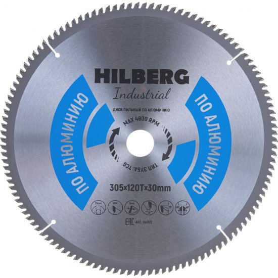 Пильный диск по алюминию Hilberg Hilberg Industrial