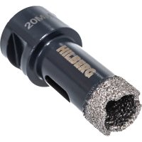 Алмазная коронка по керамике и керамограниту Hilberg Super Hard