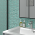 Мозаика стеклянная Artens Nesty 30x30 см цвет бирюзовый