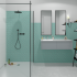 Мозаика стеклянная Artens Nesty 30x30 см цвет бирюзовый